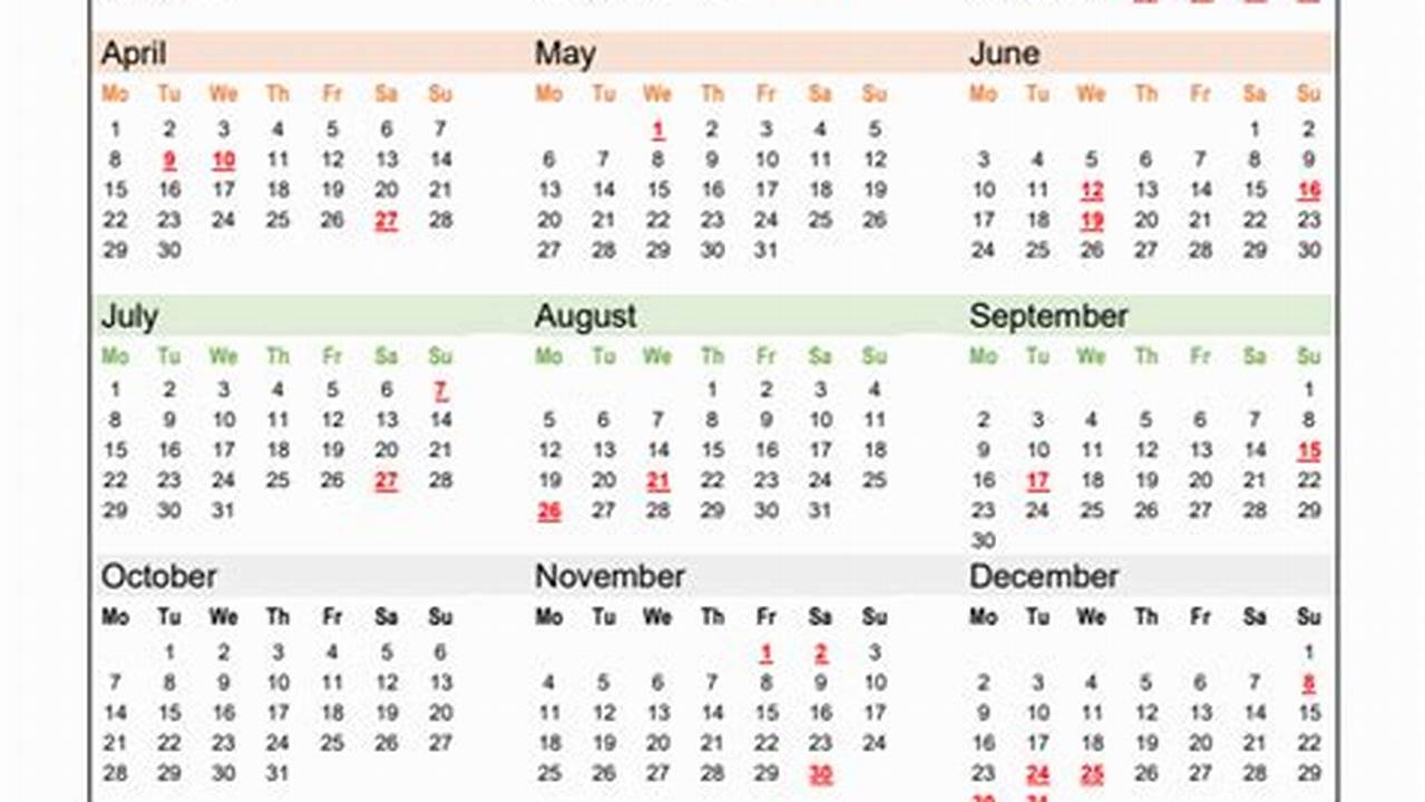 Downloadable 2024 Calendar Philippines Capital Market