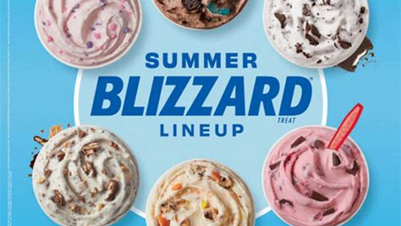 Dq Blizzard Flavors Summer 2024 Olympics