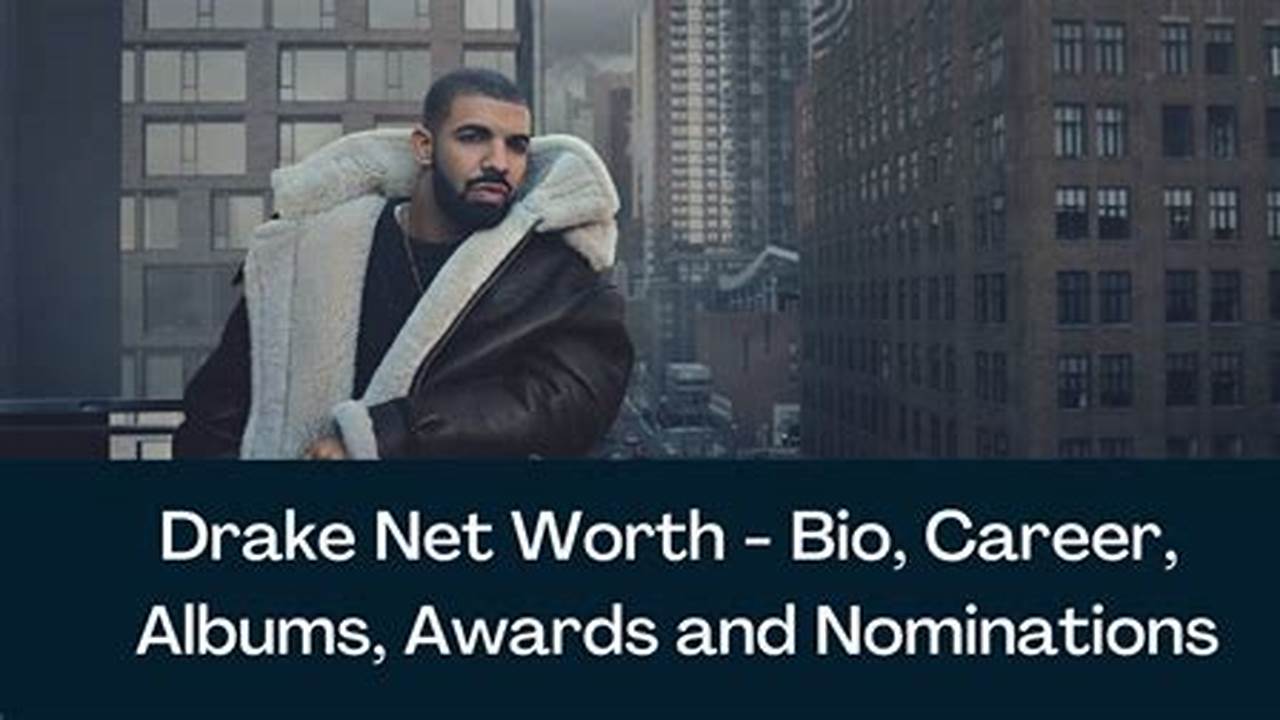 Drake Net Worth 2024 Graph