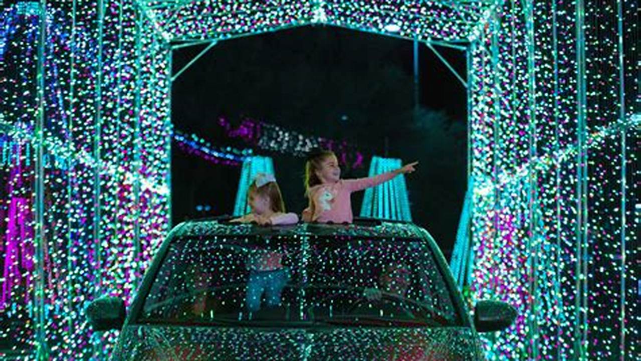 Drive-Thru Christmas Lights In Georgia 2024