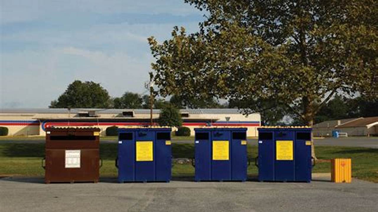 Drop-off Locations, Recycling