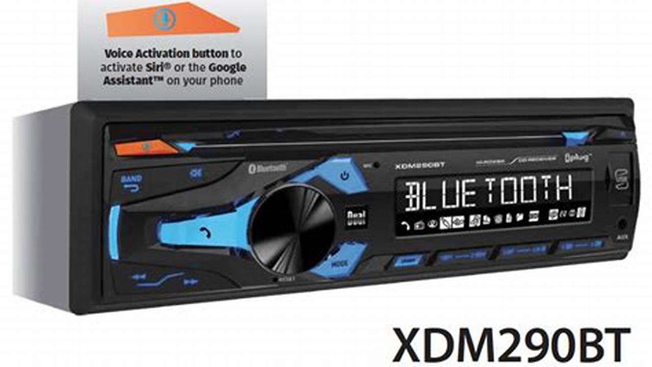 Dual XDM290BT: Enhanced In-Car Audio with Bluetooth Convenience