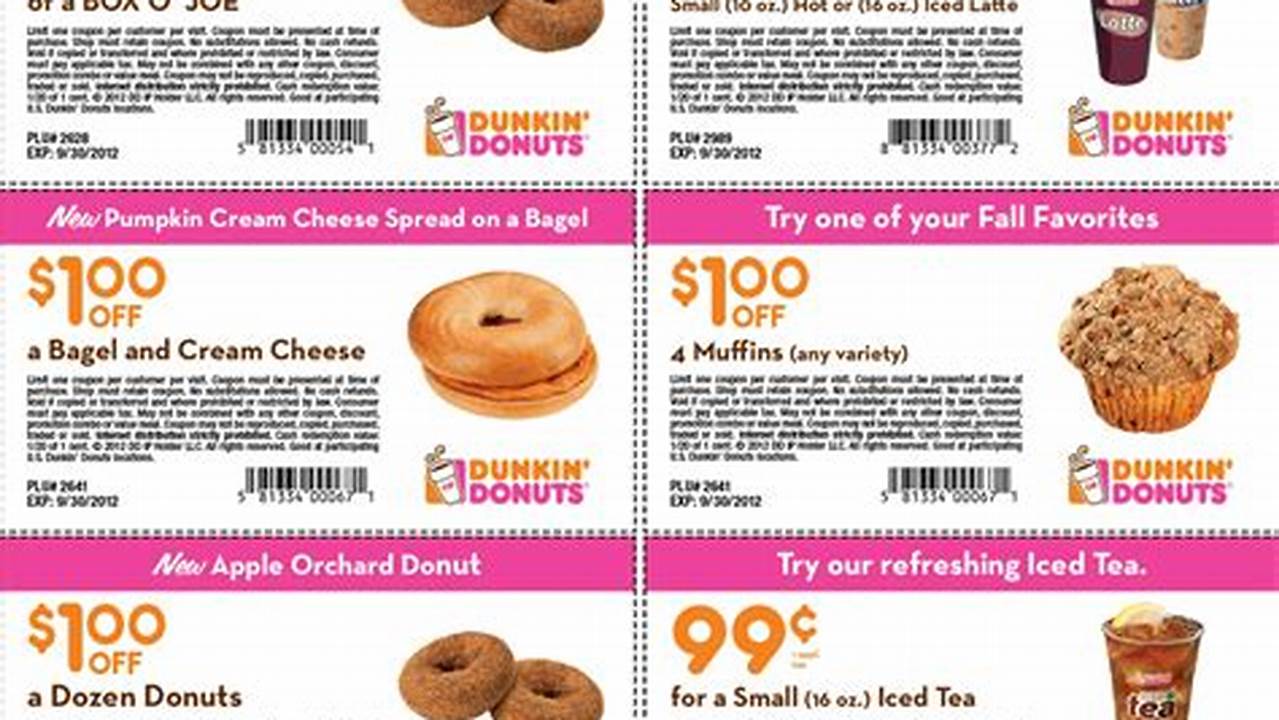 Dunkin Donuts Free Promo Code