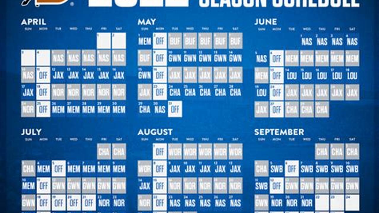 Durham Bulls Schedule 2024 Dates