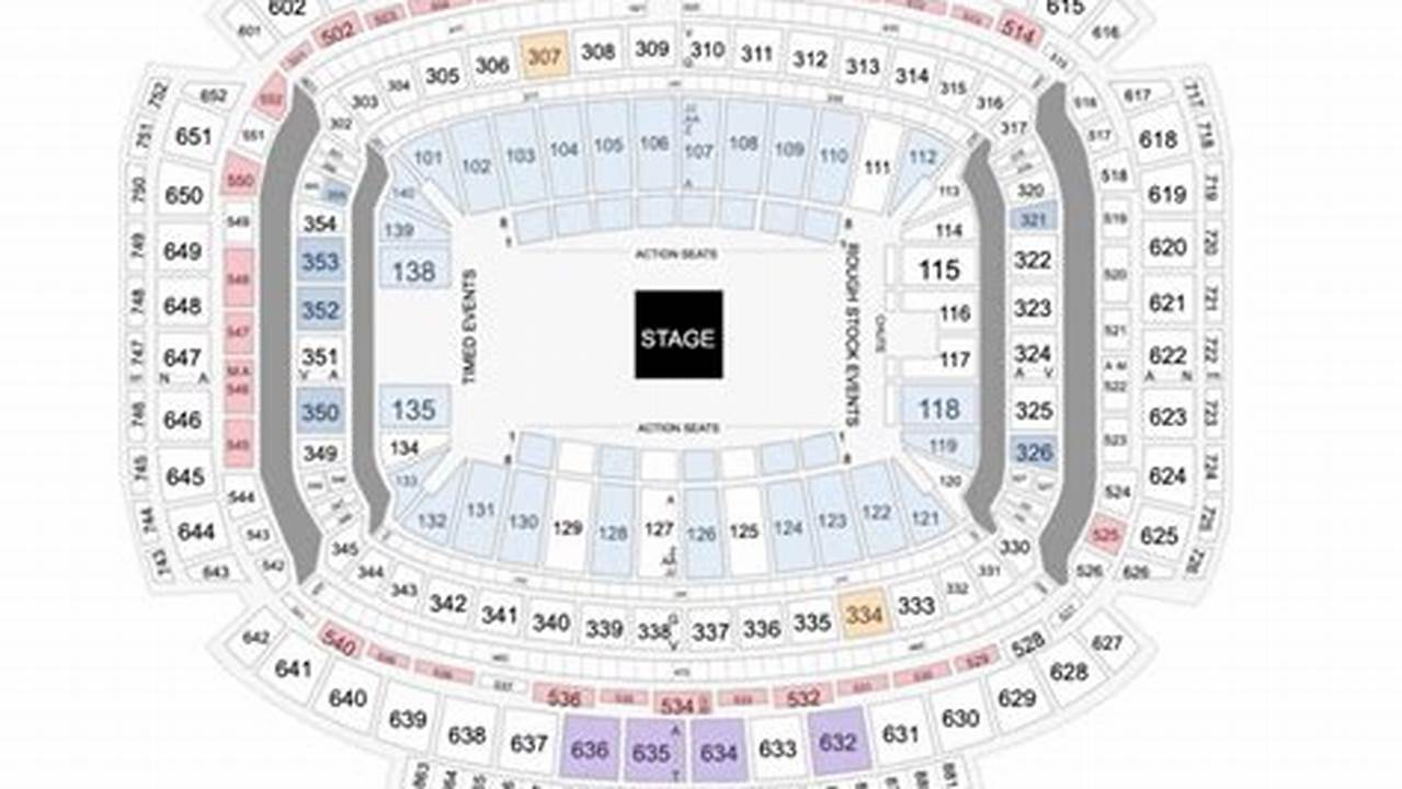 During The Houston Rodeo, The Stage For Concerts At Nrg Park Stadium Are Set Up In The Middle, So., 2024