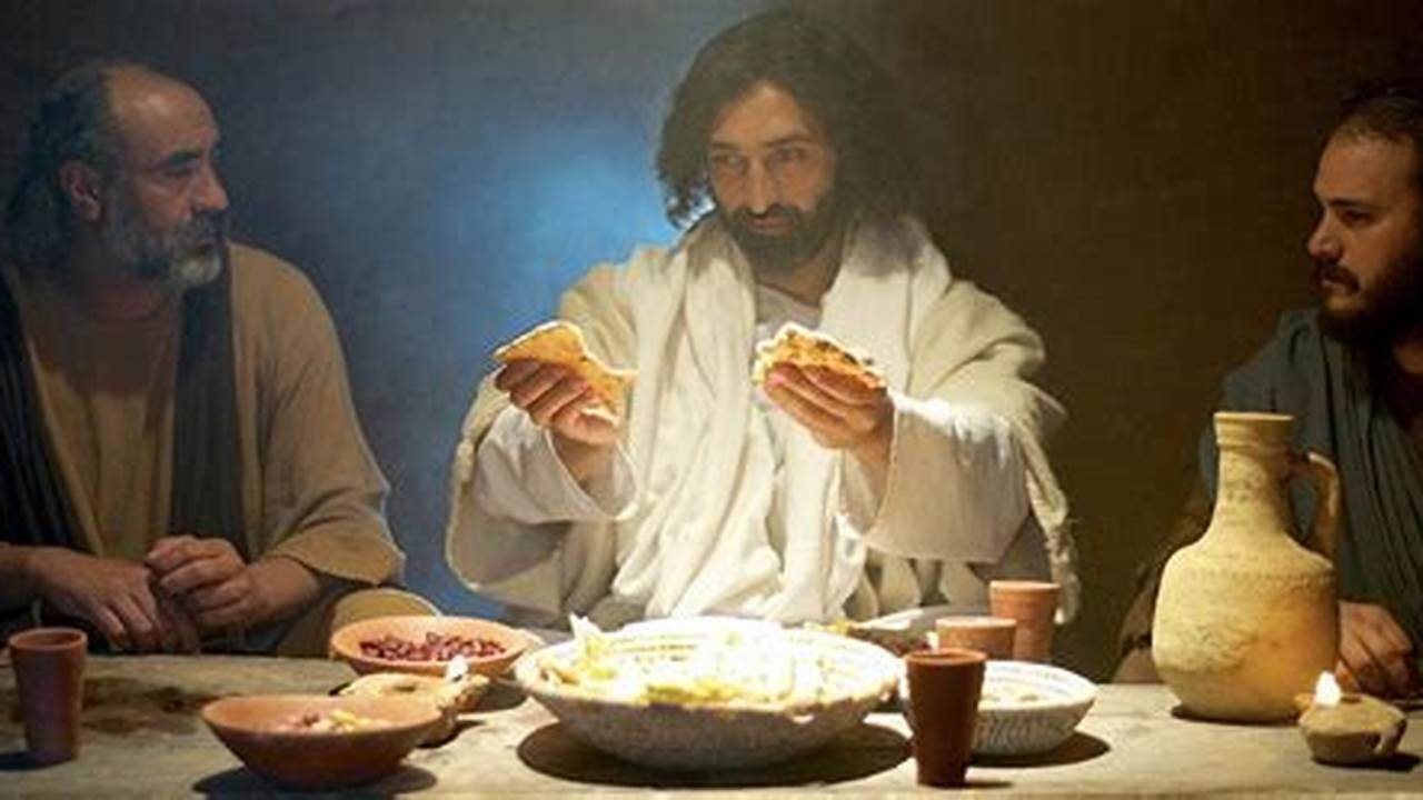 During The Meal, Jesus Took Bread, Blessed It, Broke It, And Gave It To His Disciples, Saying, Take, Eat;, 2024