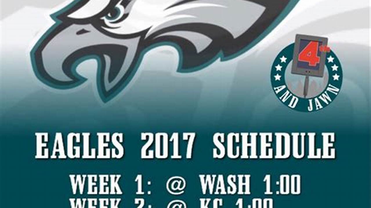 Eagles 2024 Printable Schedule