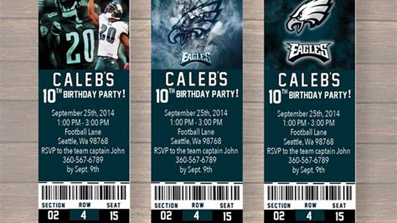 Eagles Draft Party Tickets 2024