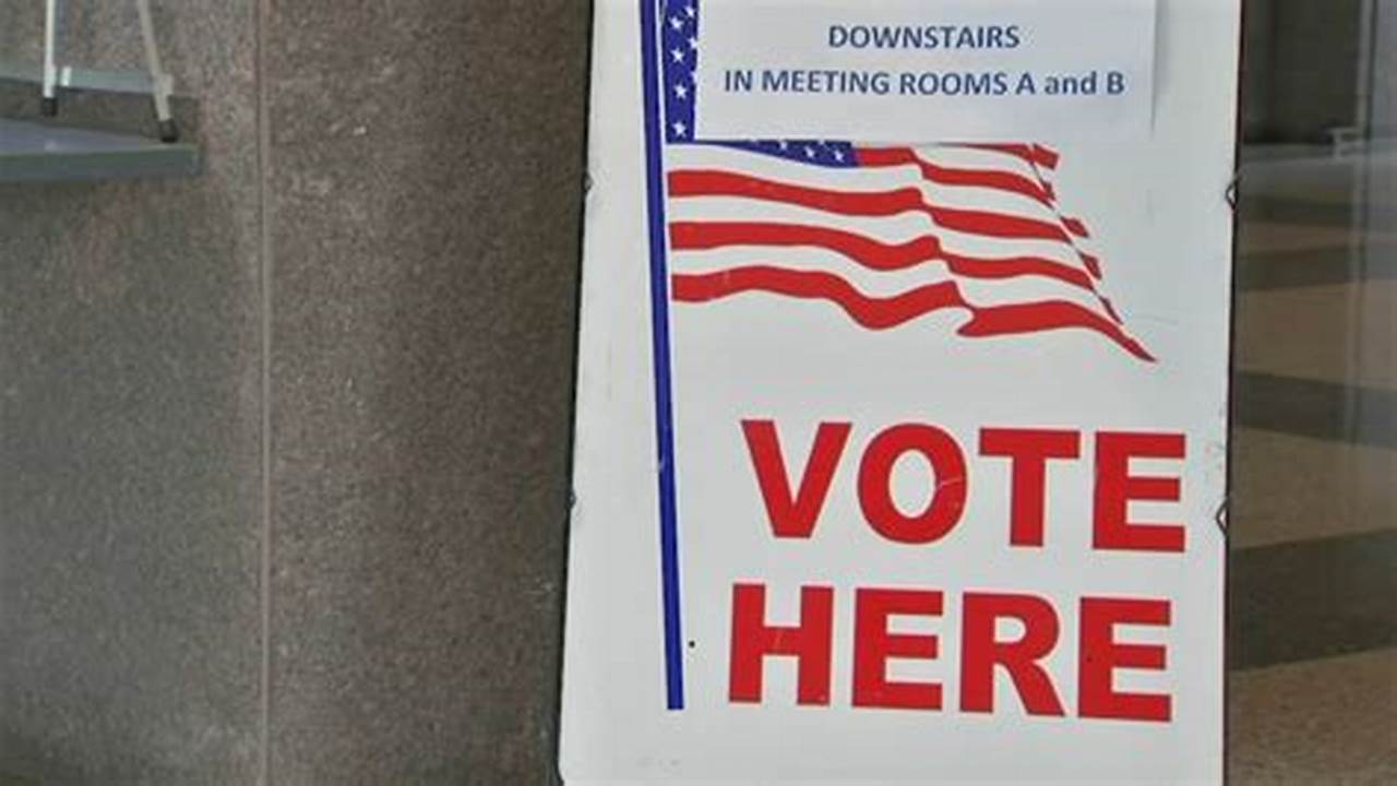 Early Voting Remains Ongoing At Sites Throughout The Chicago Area., 2024