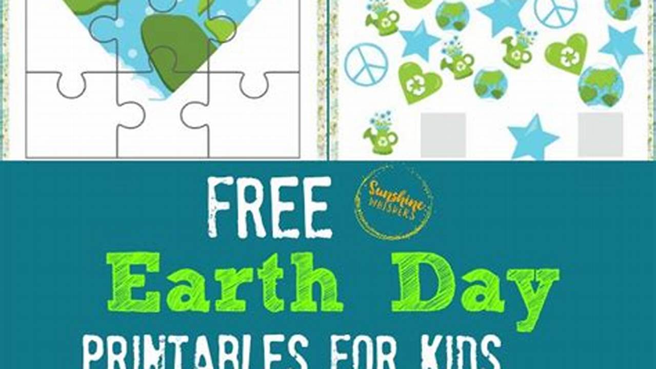 Earth Day 2024 Activities For Kids