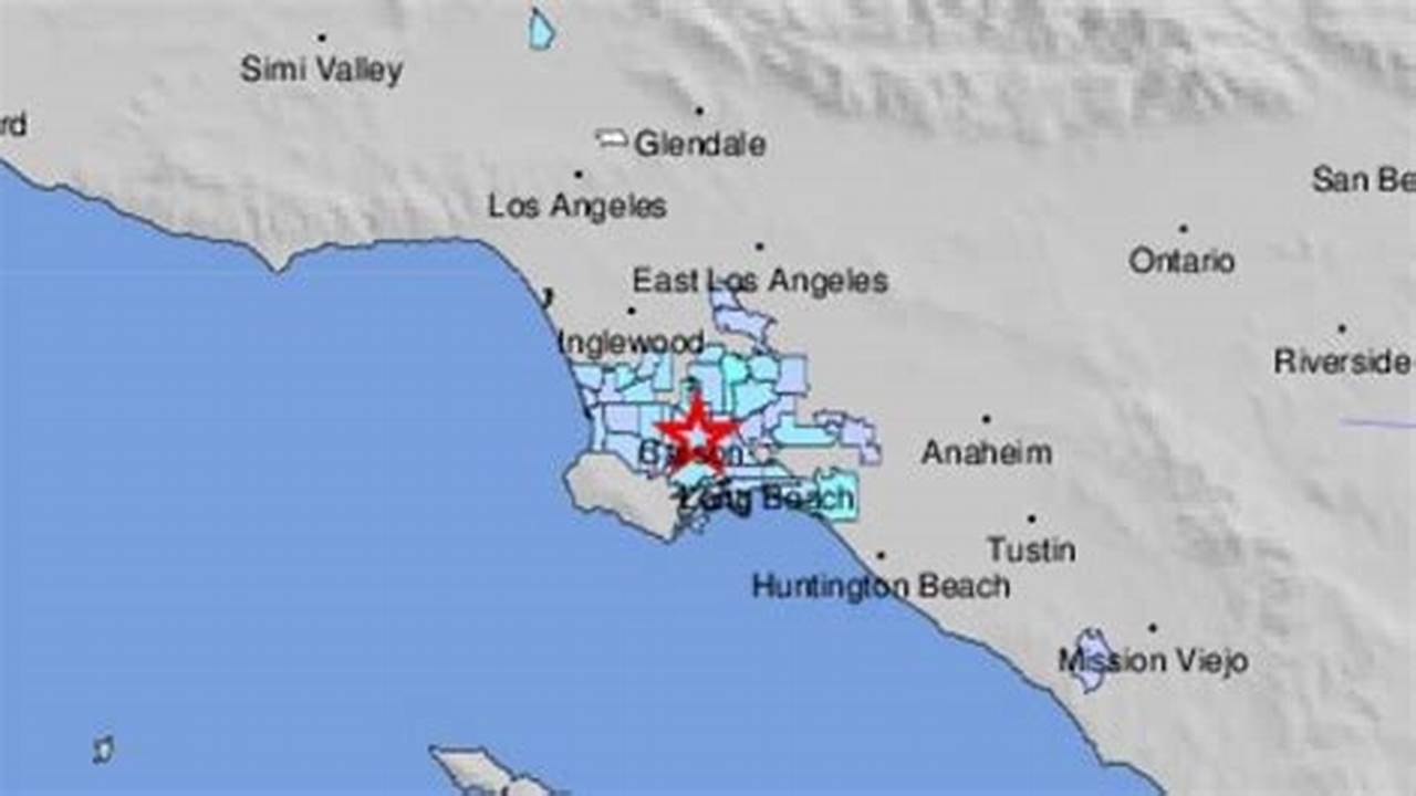 Earthquake Long Beach 2024