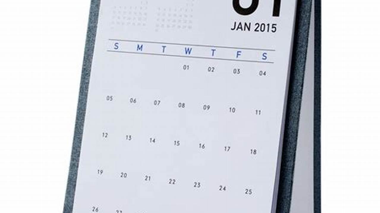 Easel Stand Calendar