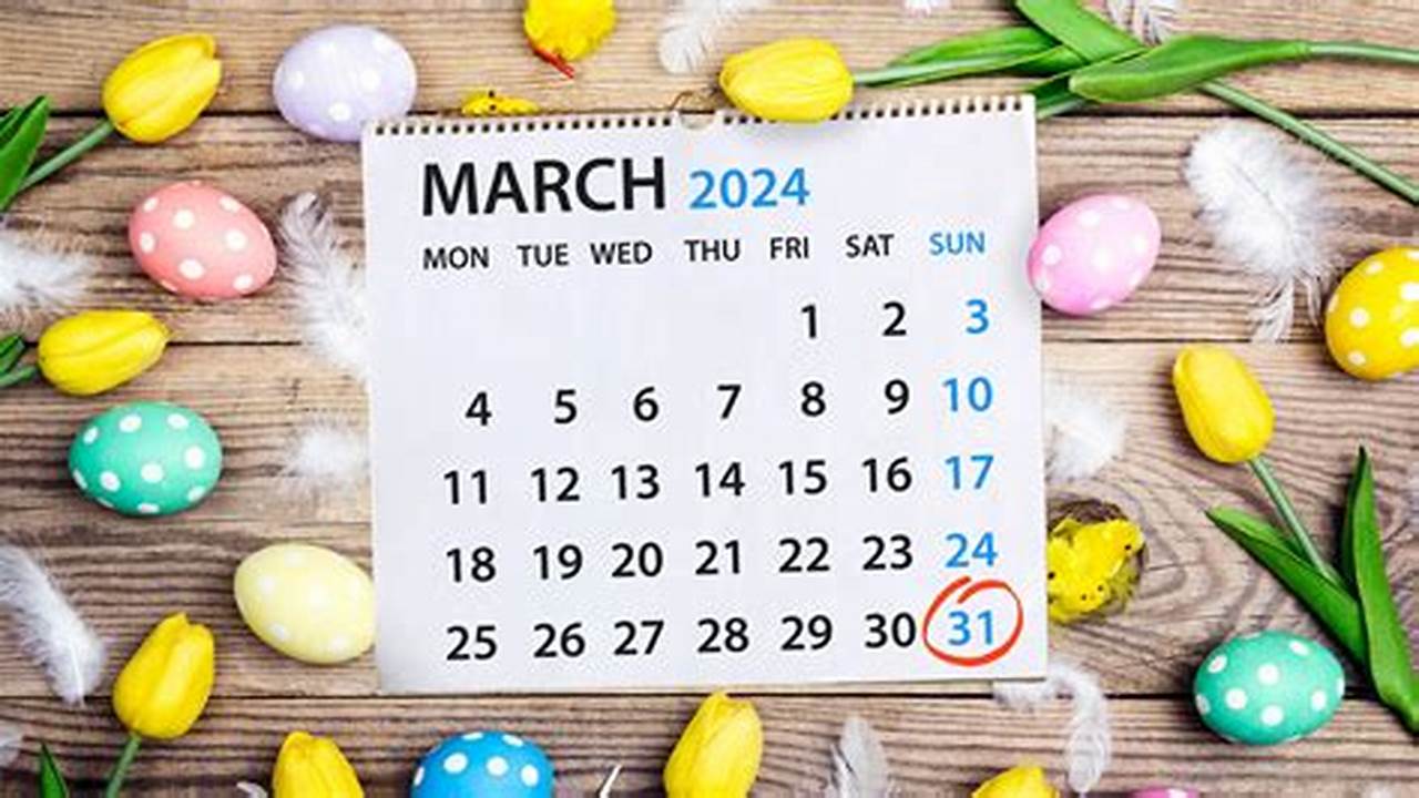 Easter 2024 Falls On March 31, 2024., 2024
