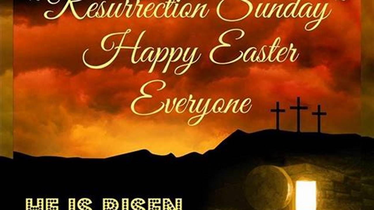 Easter Also Called Resurrection Sunday Or Pascha Is One Of The Most Important Days In The Christian Faith Commemorating The Resurrection Of Jesus Christ From The Dead According To The., 2024