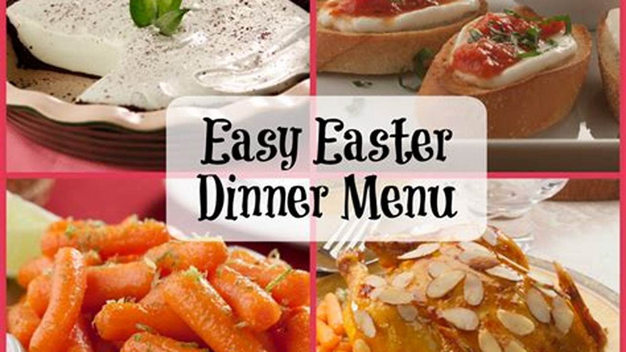 Easter Day 2024 Recipes