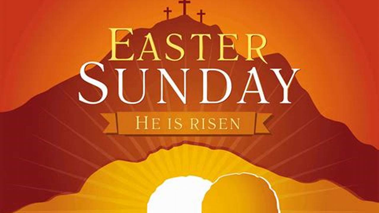 Easter Sunday Is The Most Important Date In The Christian Church., 2024