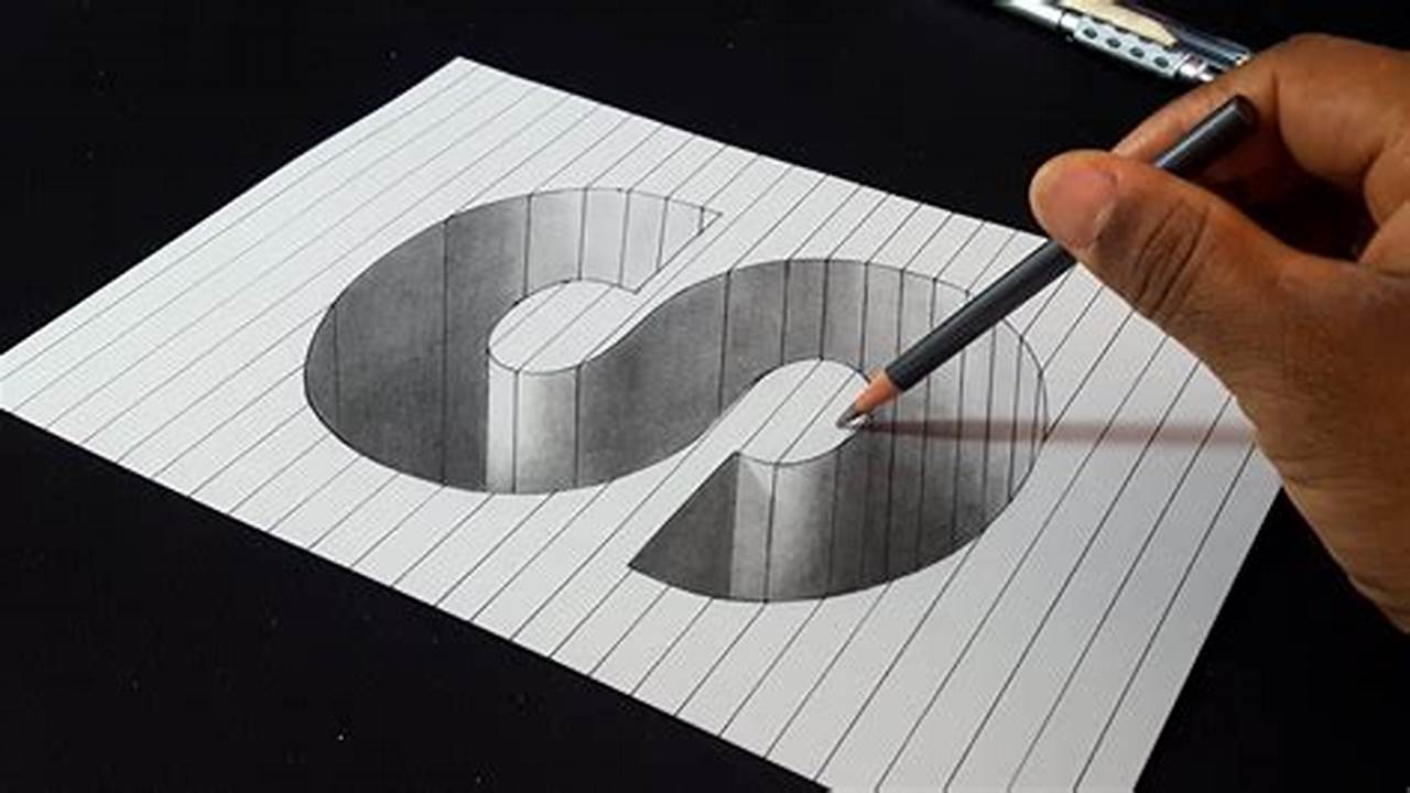 Easy 3D Pencil Sketch: Bring Depth to Your Drawings