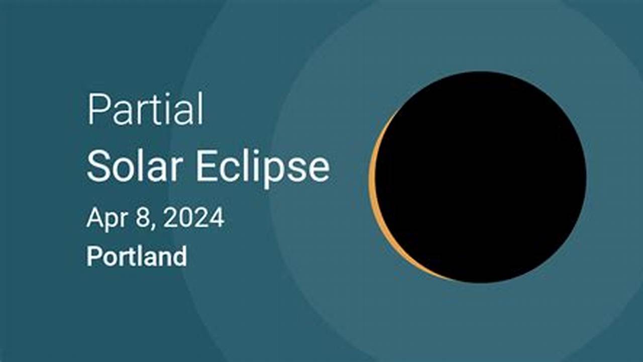 Eclipse 2024 Portland