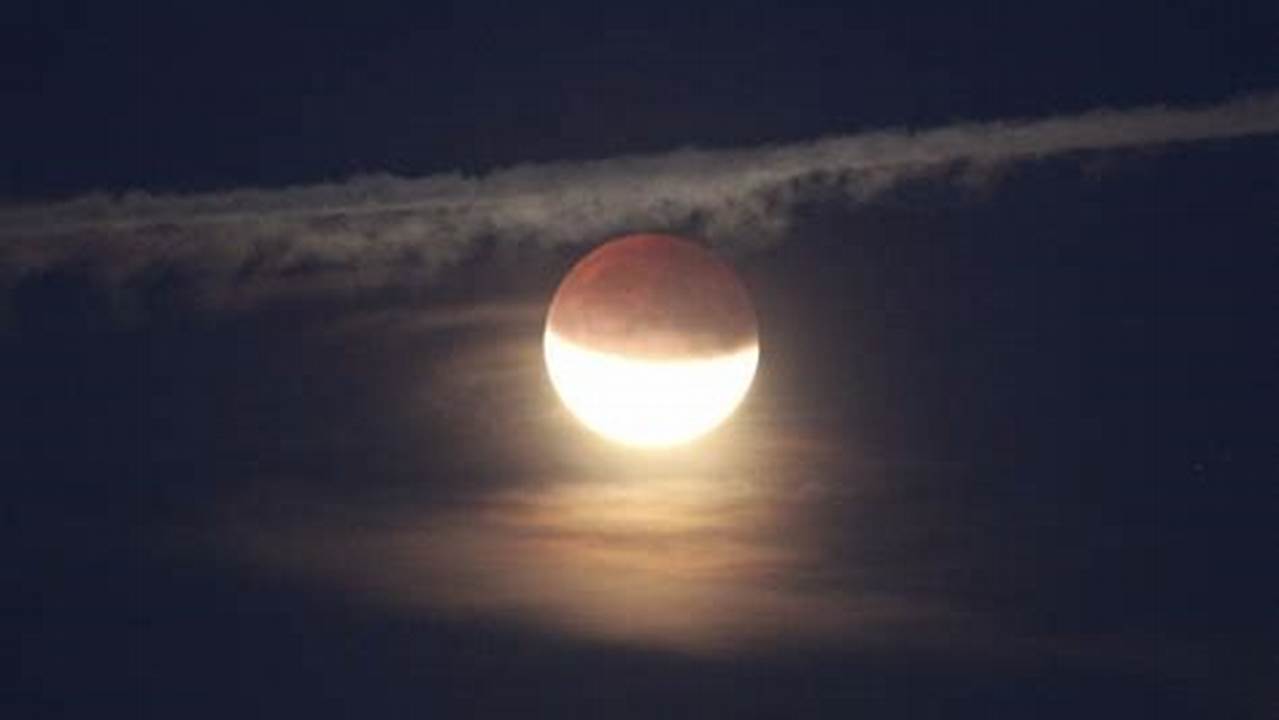 Eclipse Parcial De Luna 2024