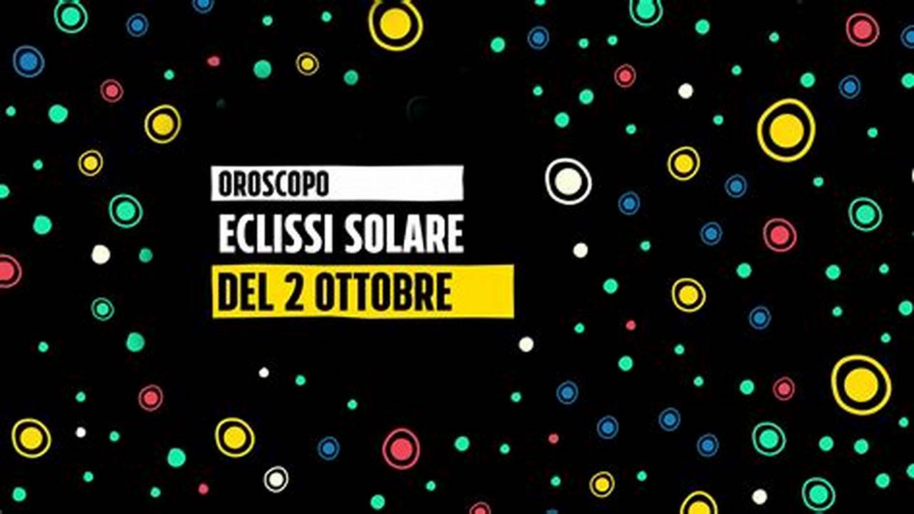 Eclissi Di Sole 2024