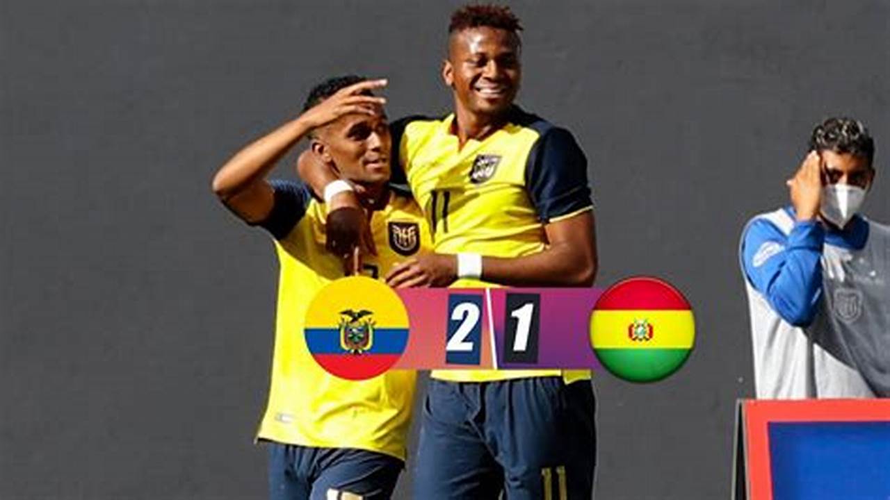 Ecuador Vs Bolivia 2024 Where To Watch