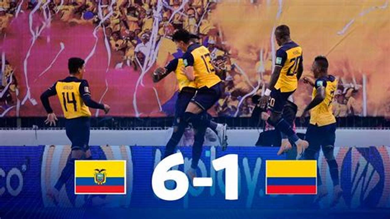 Ecuador Vs Colombia Eliminatorias 2024