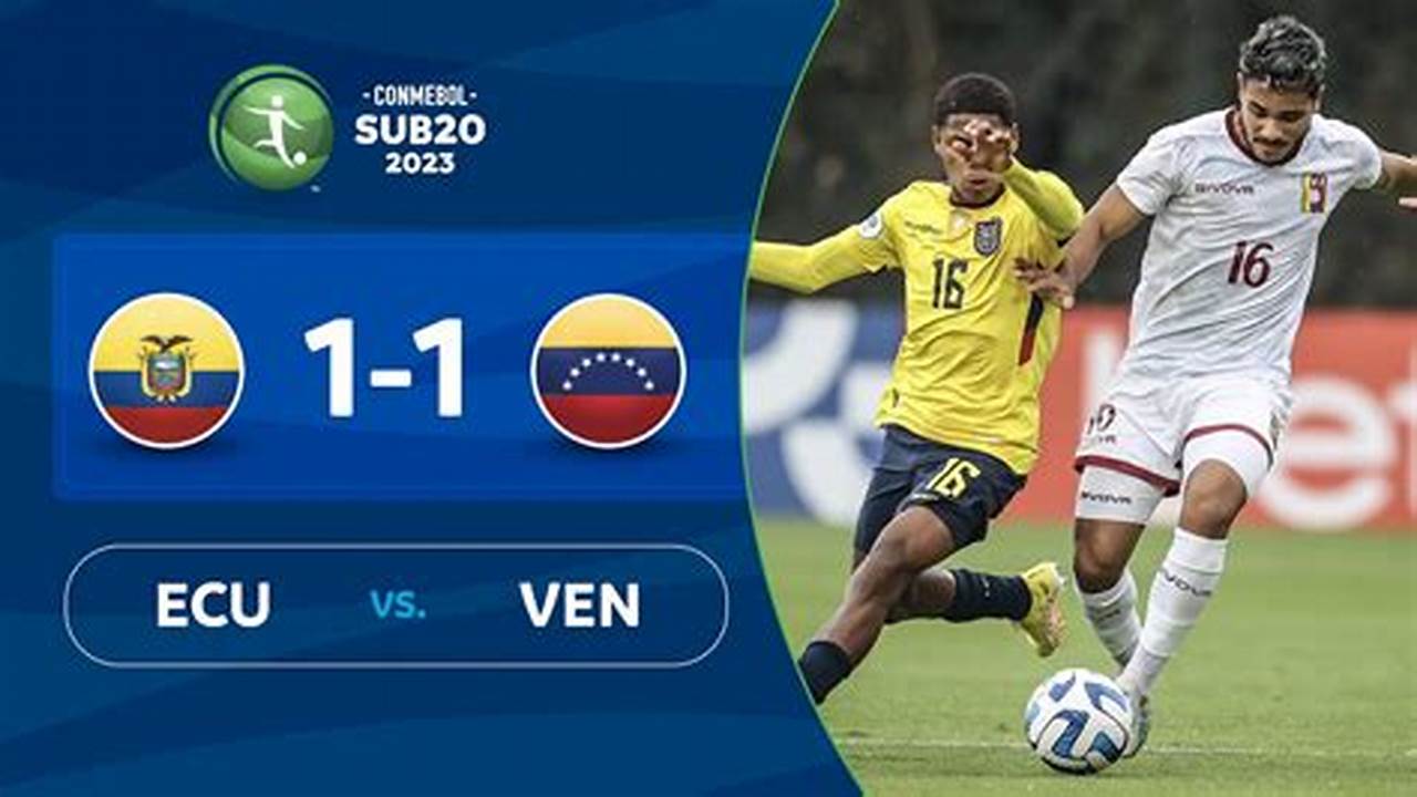 Ecuador Vs Venezuela 2024 Live