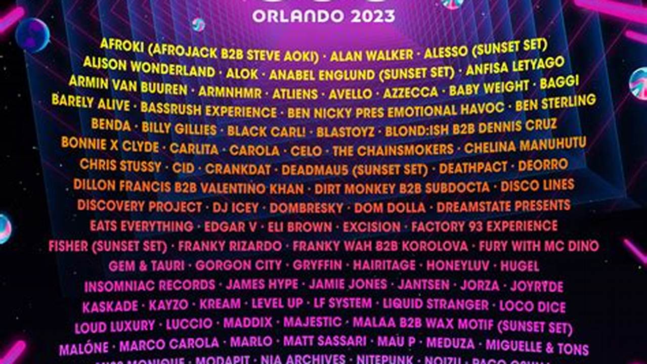 Edc 2024 Orlando Tickets