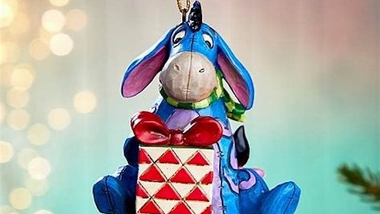 Eeyore Christmas Ornament 2024