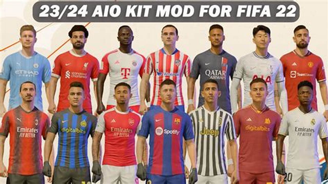 Efootball 2024 Mod Kits