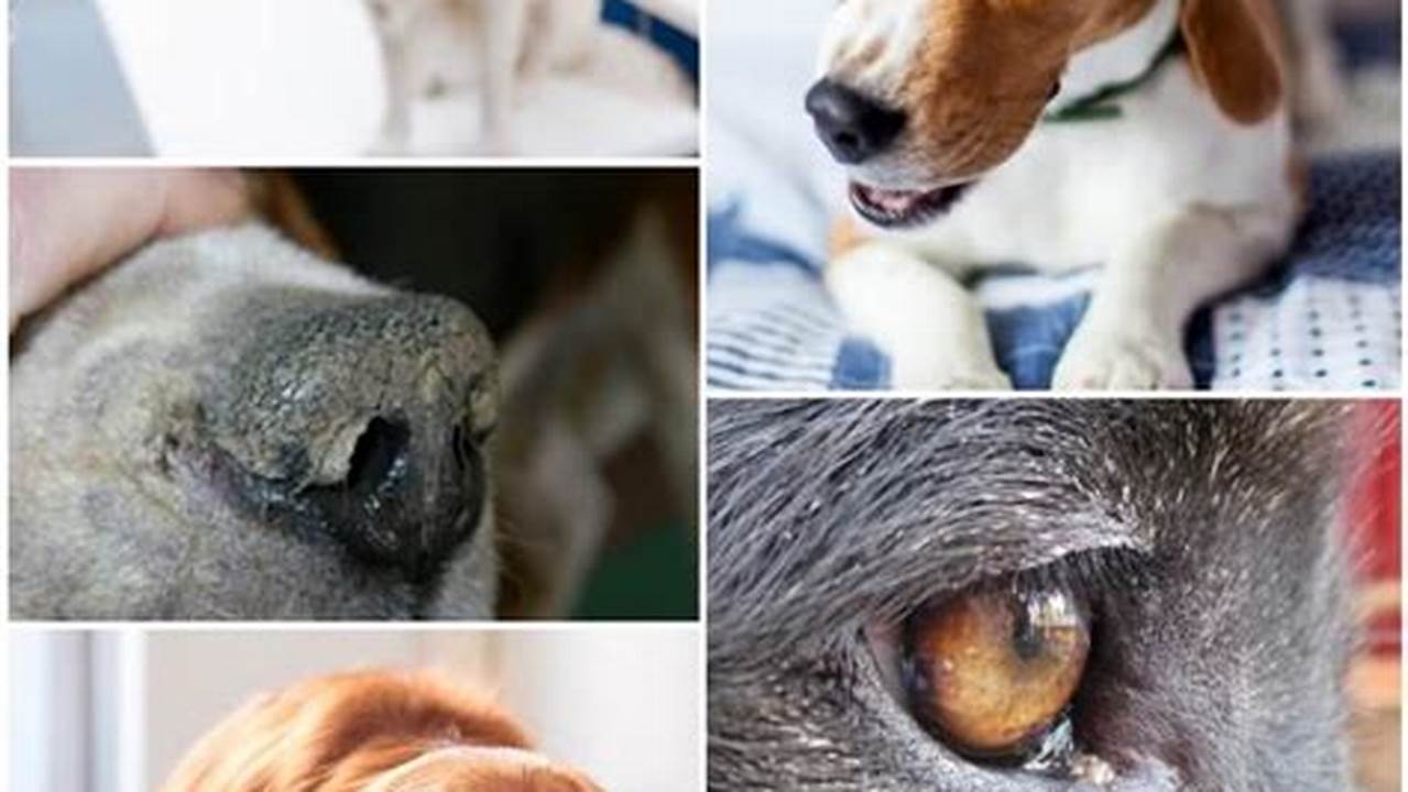 Ejemplos De Síntomas Del Moquillo Canino, Buen Perro