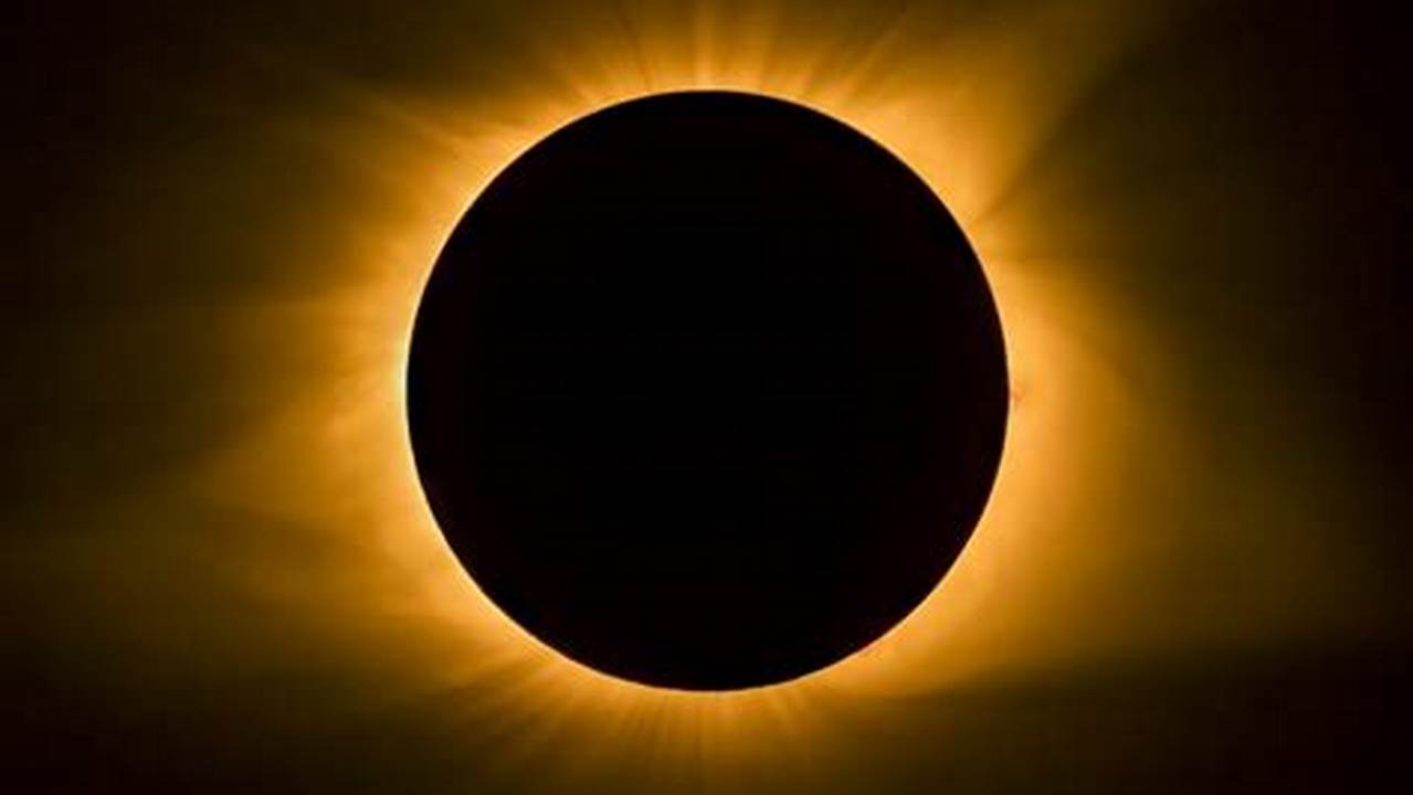 El 8 De Abril 2024 Ocurrirá Un Eclipse Total Solar., 2024
