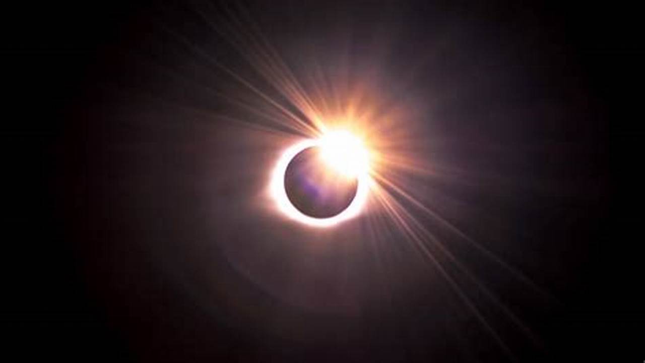 El 8 De Abril De 2024, Un Eclipse Solar Total Pasará Sobre América Del Norte, Proyectando Una Banda De Oscuridad De 200 Kilómetros De Ancho., 2024