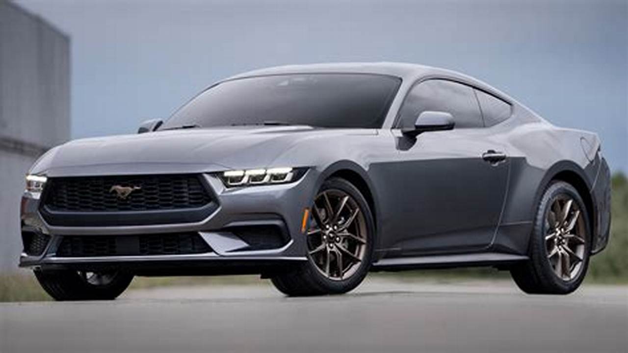 El Ford Mustang® Ecoboost® Fastback 2024 Está Diseñado Para Llamar La Atención Con El Motor Ecoboost® De 2.3 L Totalmente Nuevo Y La Arquitectura Del Motor De Cilindros De Potencia Modular (Mpc)., 2024
