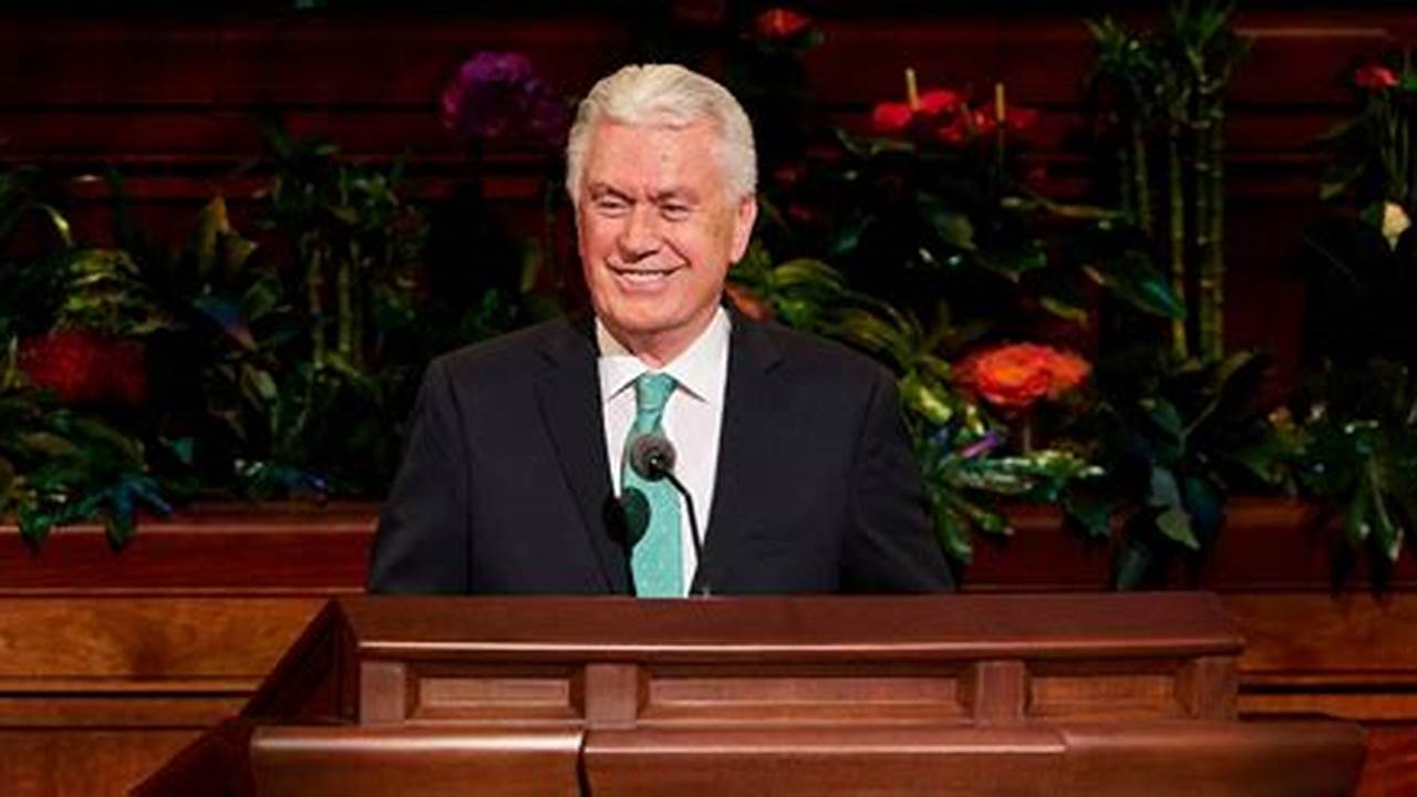 Elder Uchtdorf April 2024