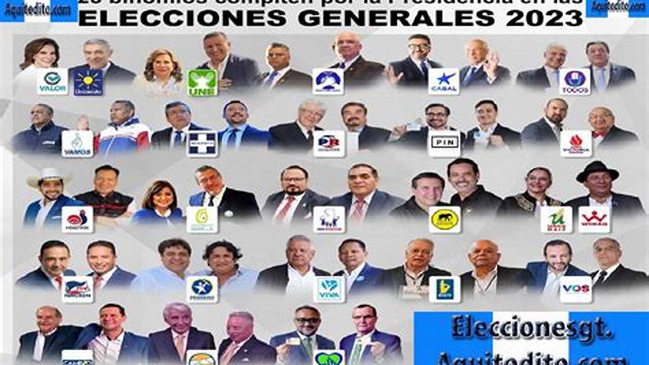 Elecciones En Guatemala 2024