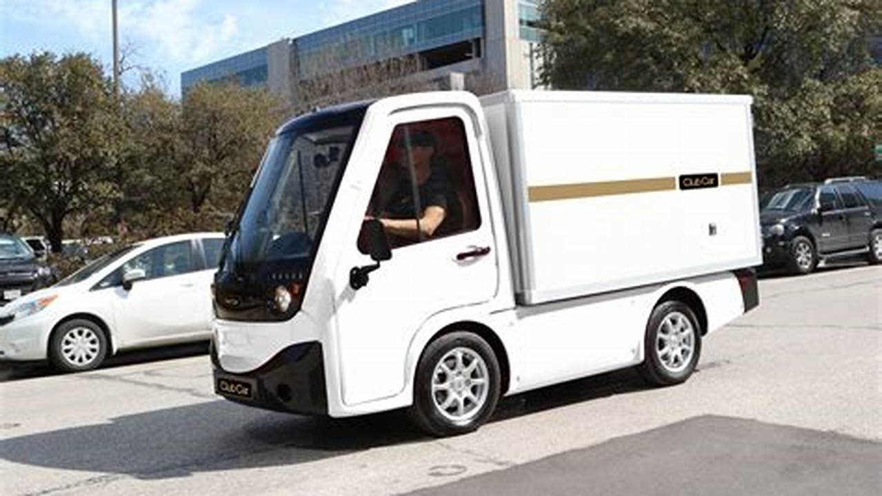 Electric Food Delivery Vehicle