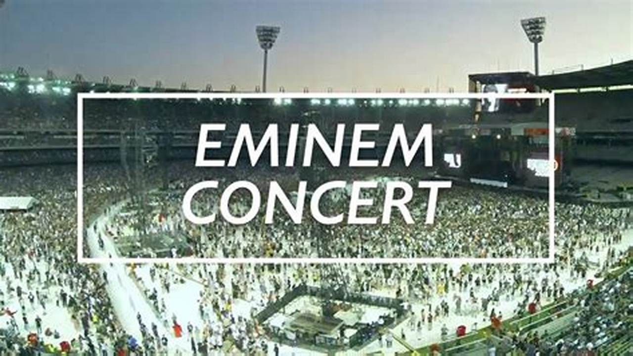 Eminem Concert 2024 Nyc