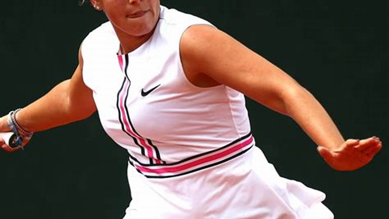 Emma Navarro (Usa) Hits A Shot In Her Fourth Round Match As She Defeated Aryna Sabalenka (Rus) In The Bnp Paribas Open At The Indian Wells Tennis Garden., 2024