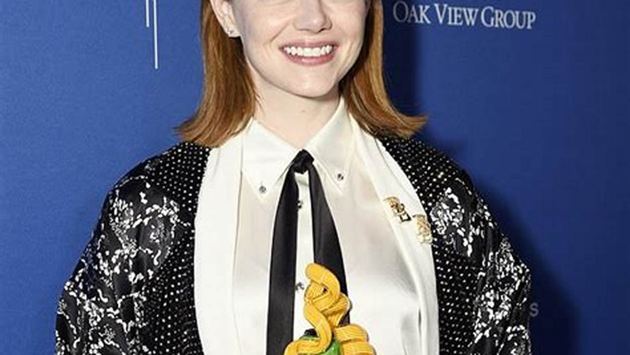 Emma Stone Took Home The Best Actress Prize For Her Performance As Bella Baxter In Yorgos Lanthimos&#039; Poor Things. Poor Things Also Won., 2024