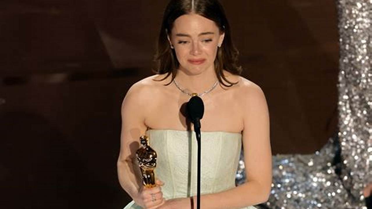 Emma Stone Won Best Actress For Poor Things., 2024