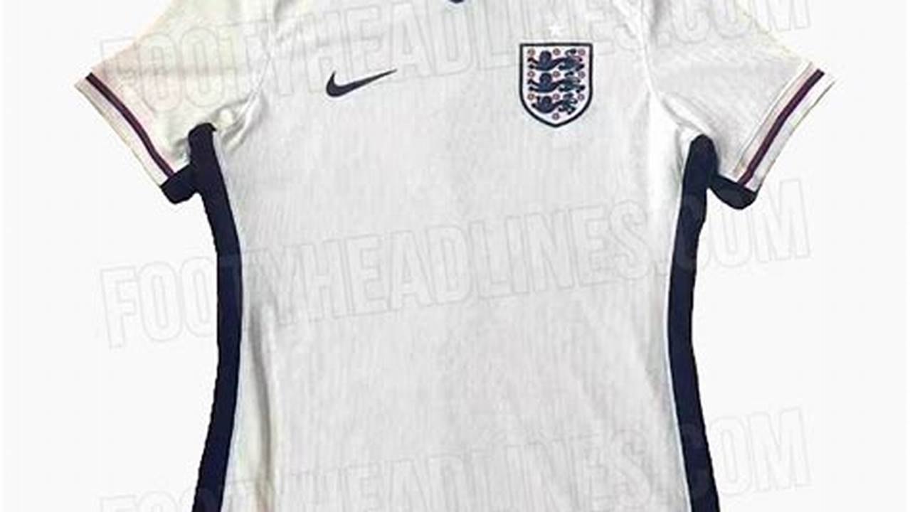 England Euro 2024 Kit Home