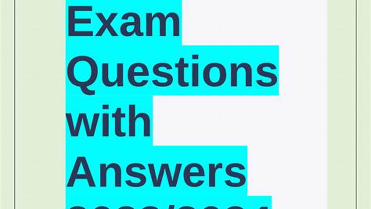 Enpc Exam Answers 2024