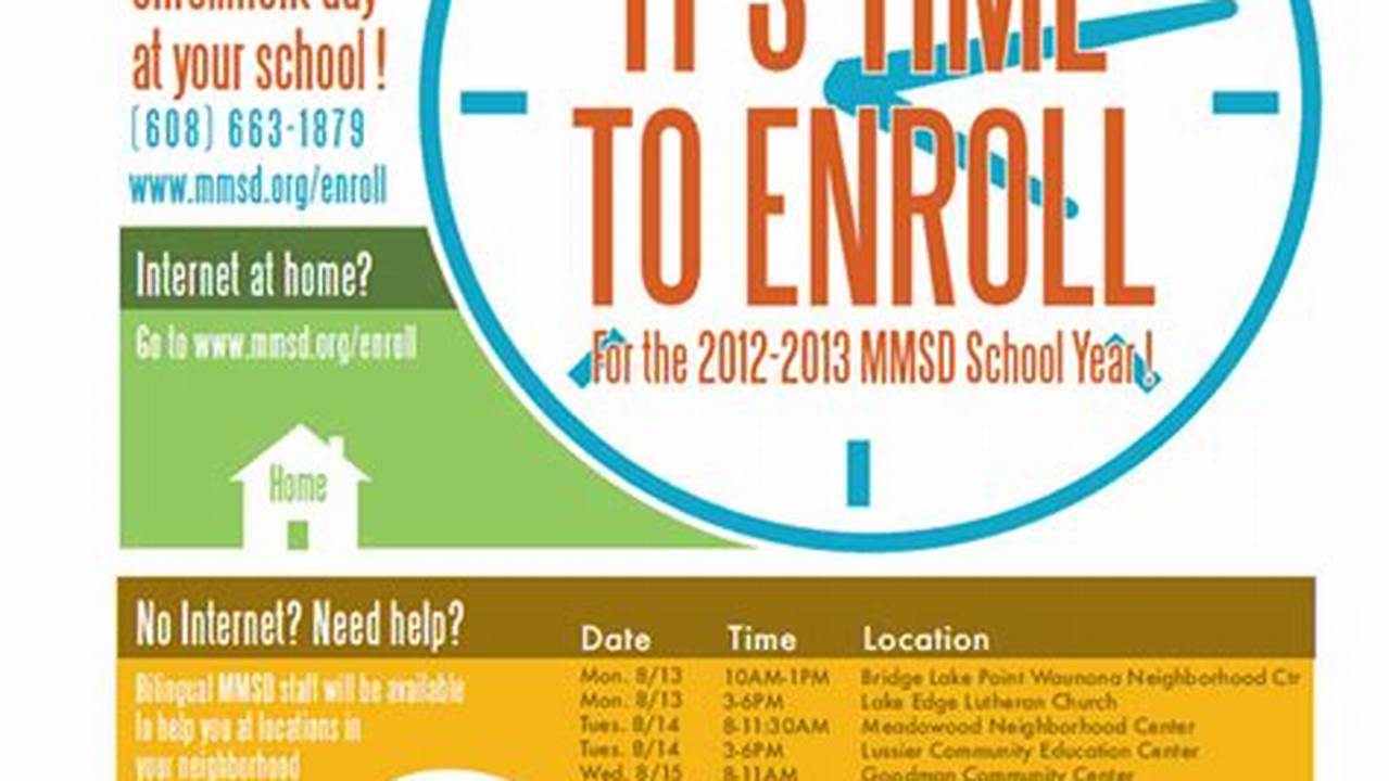 Enrollment Will Open On Monday, April 8 At 5, 2024