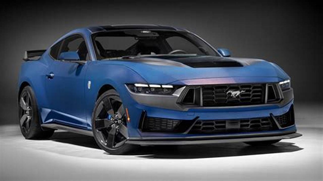 Entdecken Sie Den Neuen Ford Mustang Dark Horse, 2024