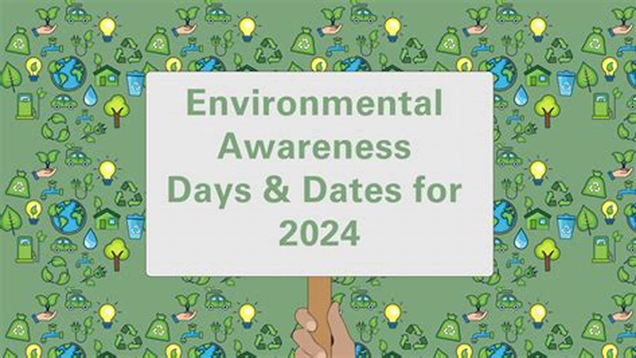 Environmental Dates 2024