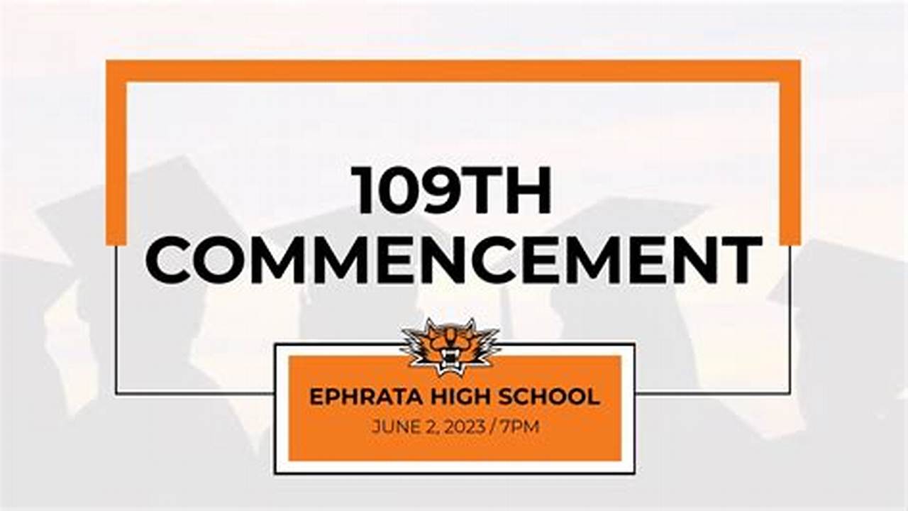 Ephrata High School Graduation 2024