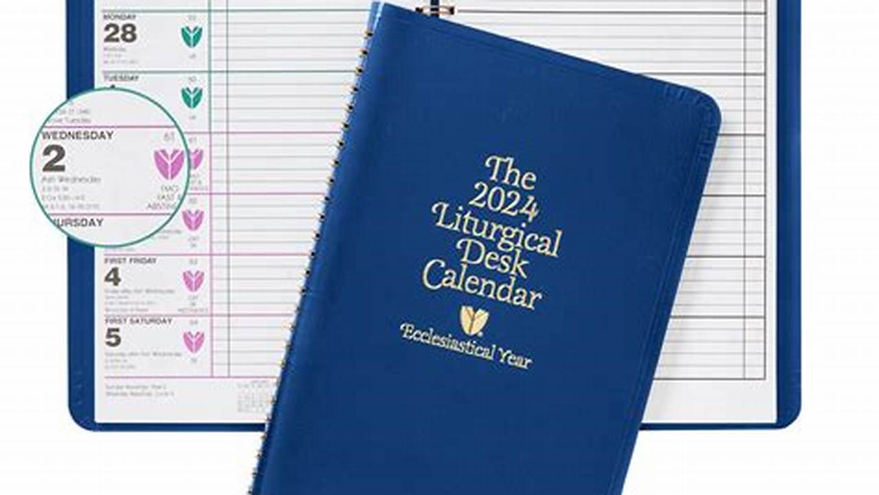 Episcopal Liturgical Desk Calendar 2024