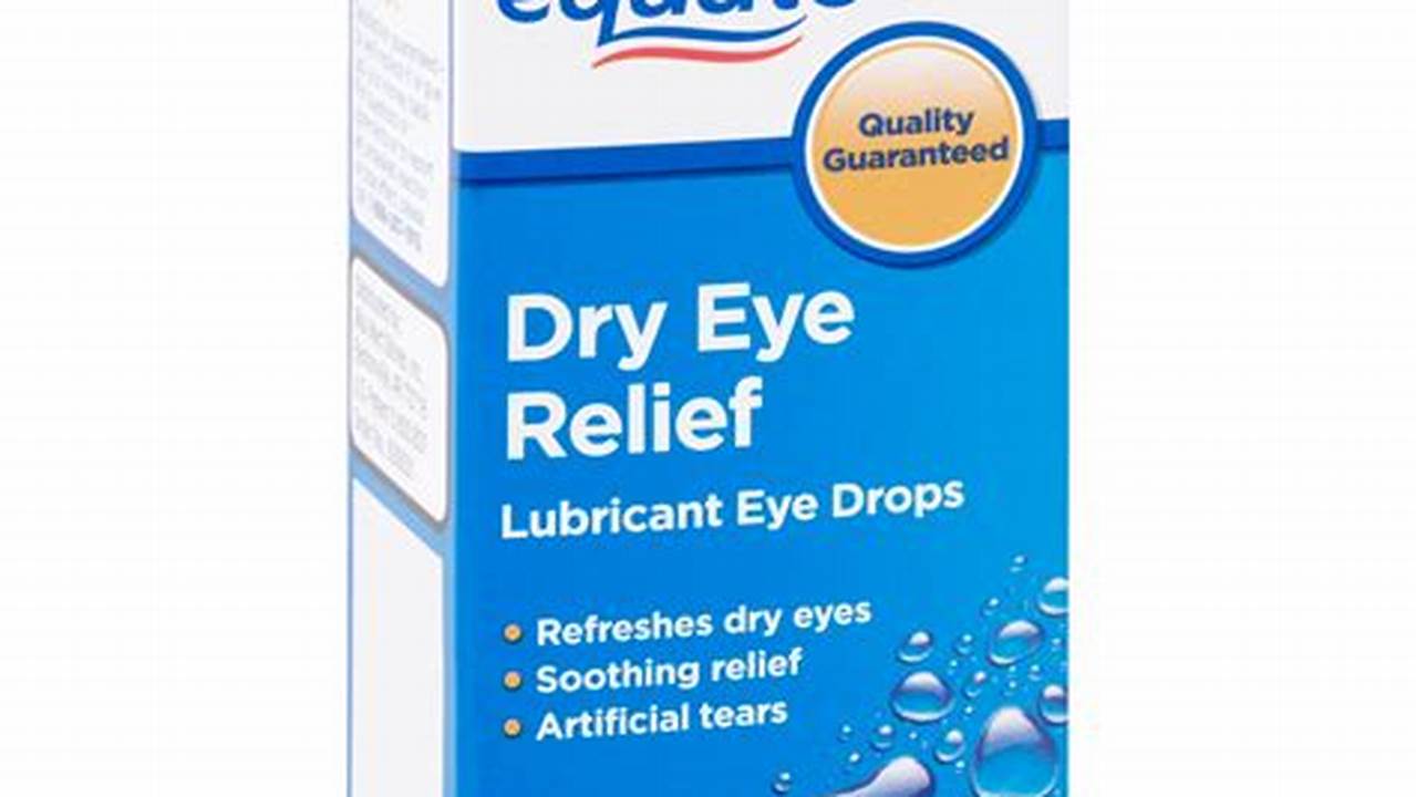 Equate Eye Drops Recall 2024