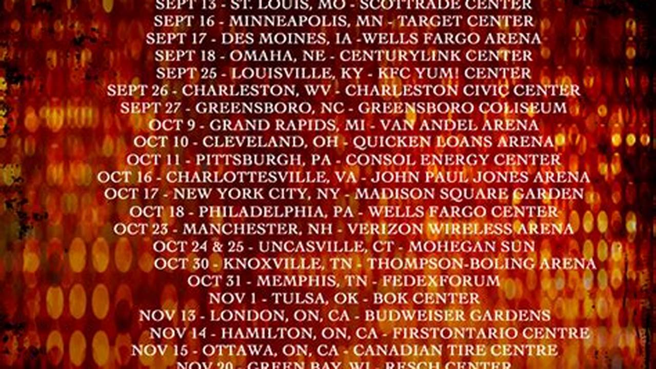 Eric Church 2024 Tour